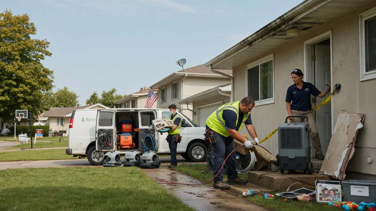 Water Damage Restoration in Centerville, SD near me